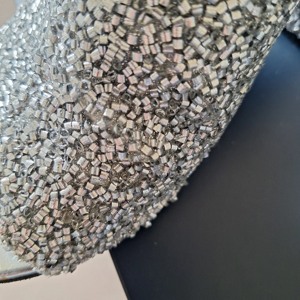 MM6 Maison Margiela Pre-owned Silver Beaded Mules - Picture 5 of 16